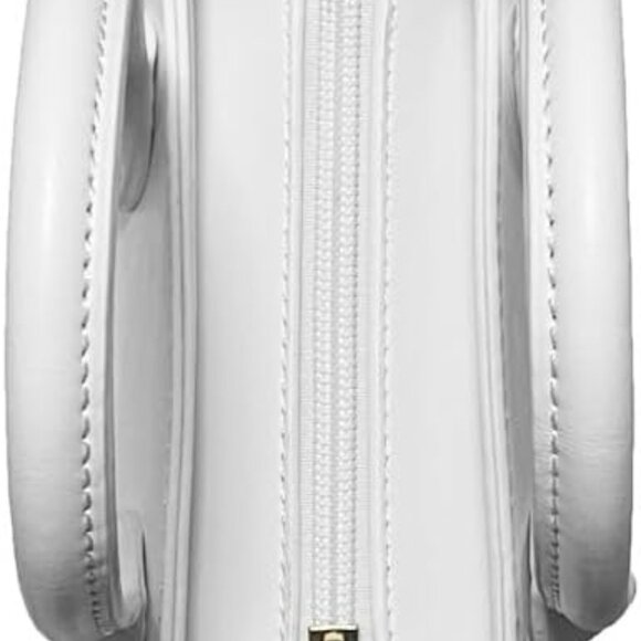 Small Faux Leather Crossbody Tote for Women Compact Mini Handbag - Picture 4 of 5